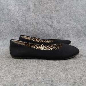 Simply Petals Shoes Kids 1 Ballet Flats Slip On Black Classic Round Toe Girls